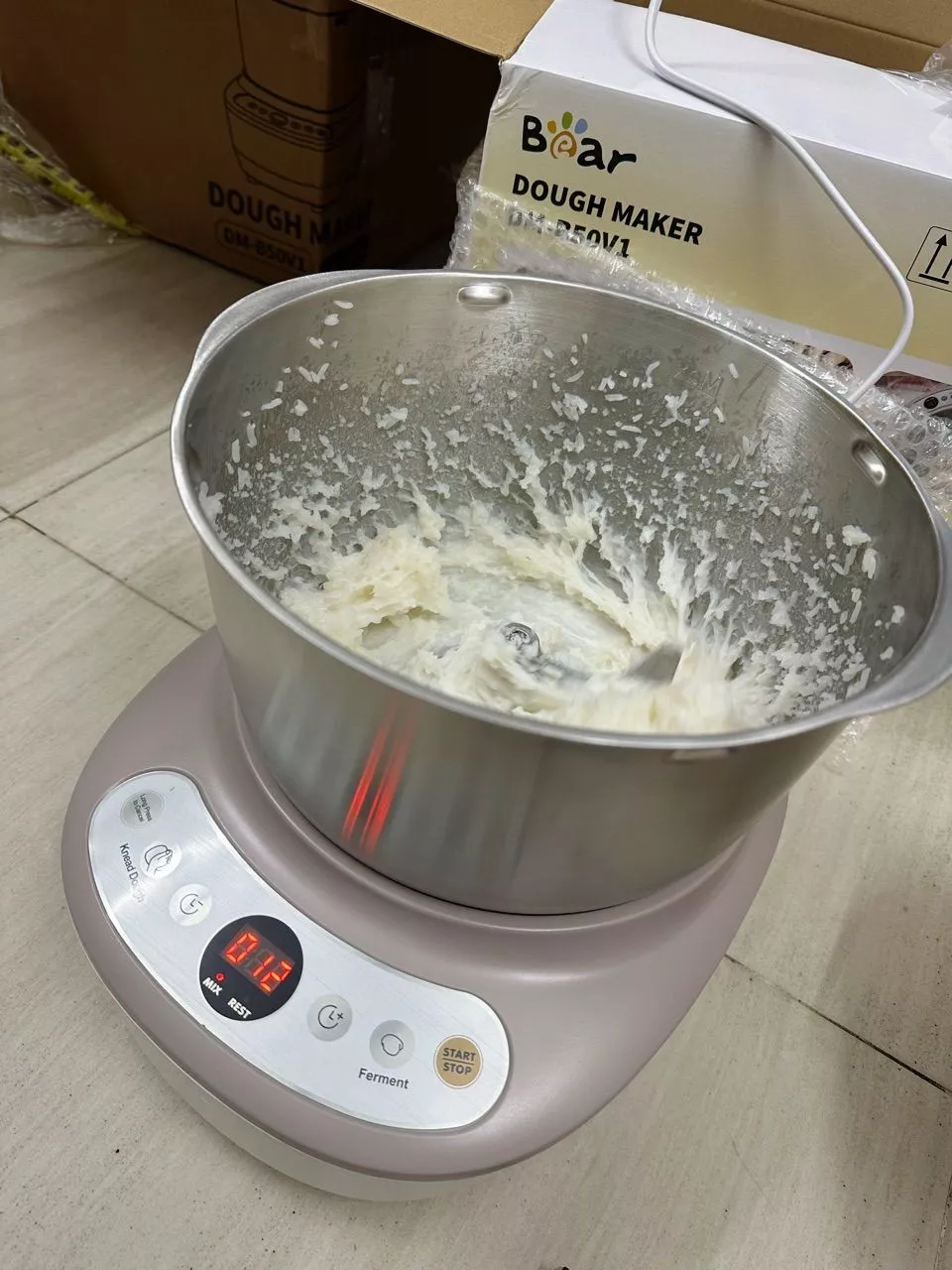 Review Máy trộn bột Bear 5L DM-B50V1