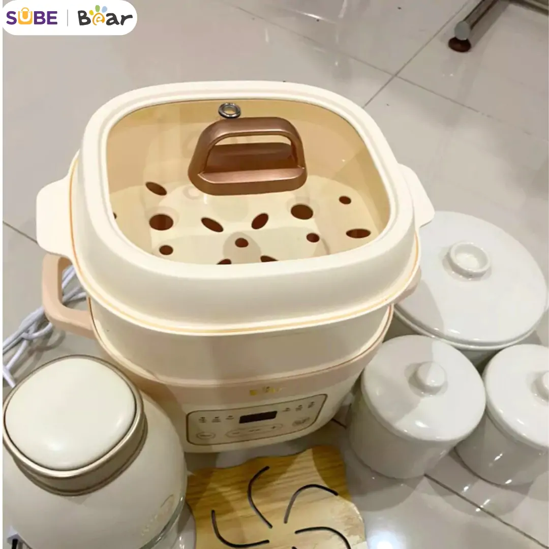 nồi nấu chậm cách thủy bear