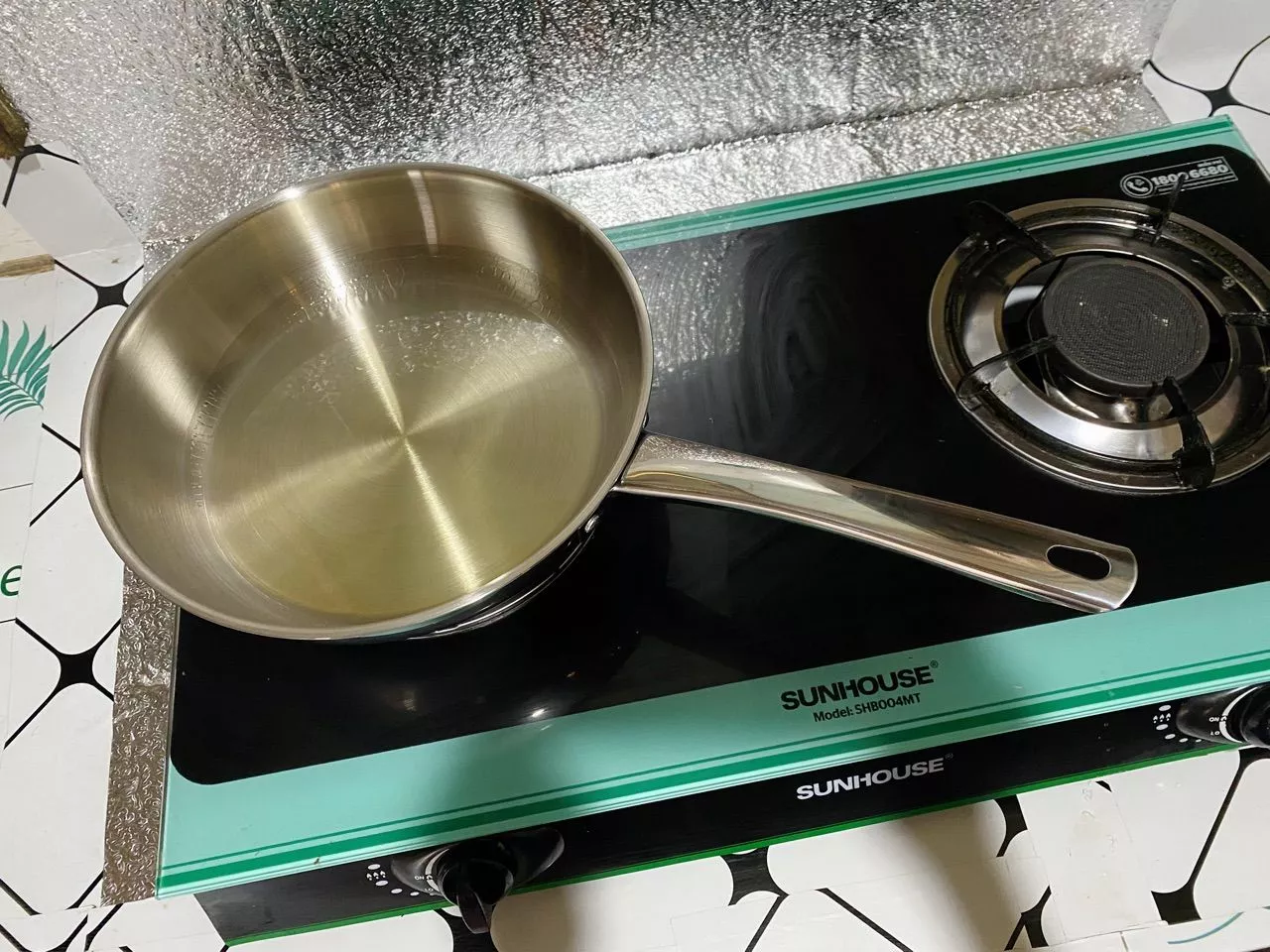 Chảo inox 304 đa lớp Sunhouse IN20-24-26M7E