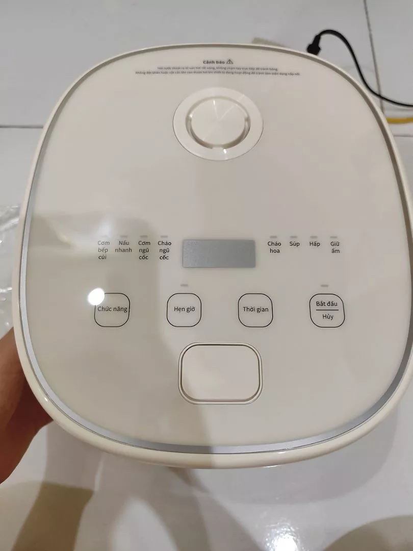 bảng điều khiển nồi cơm điện lòng inox bear RC-5H30O12