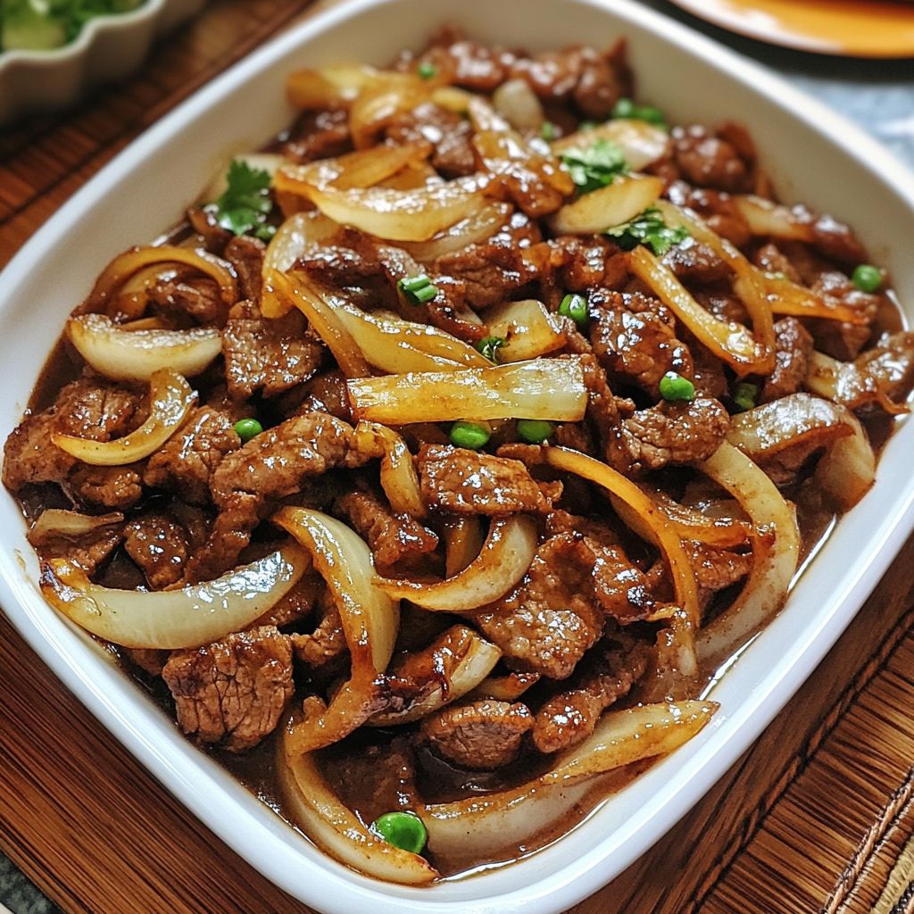 cách xào thịt bò hành tây mềm ngon