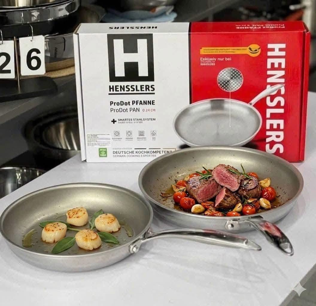chảo inox Henssler