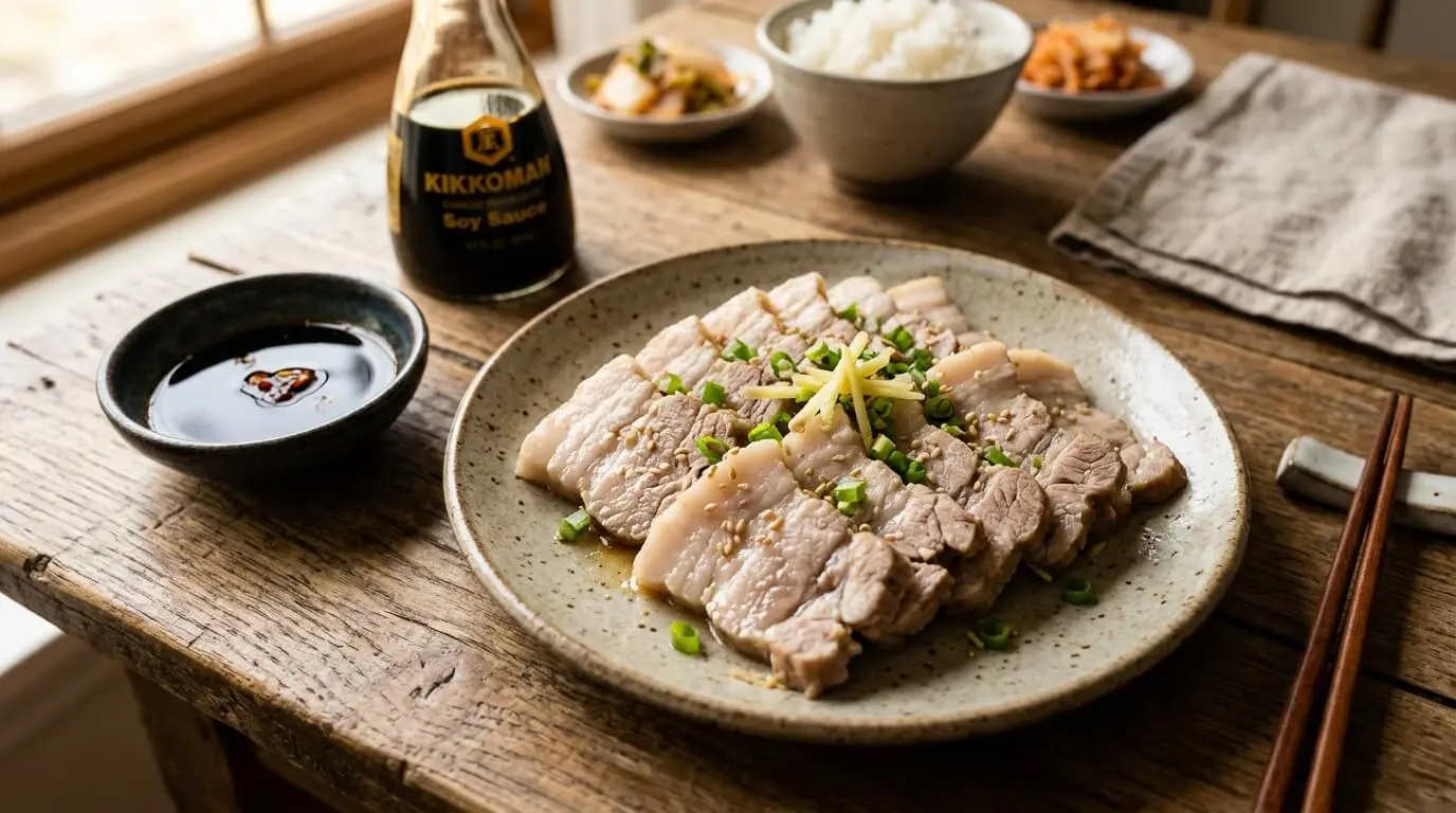 hết nước tương thay bằng gì