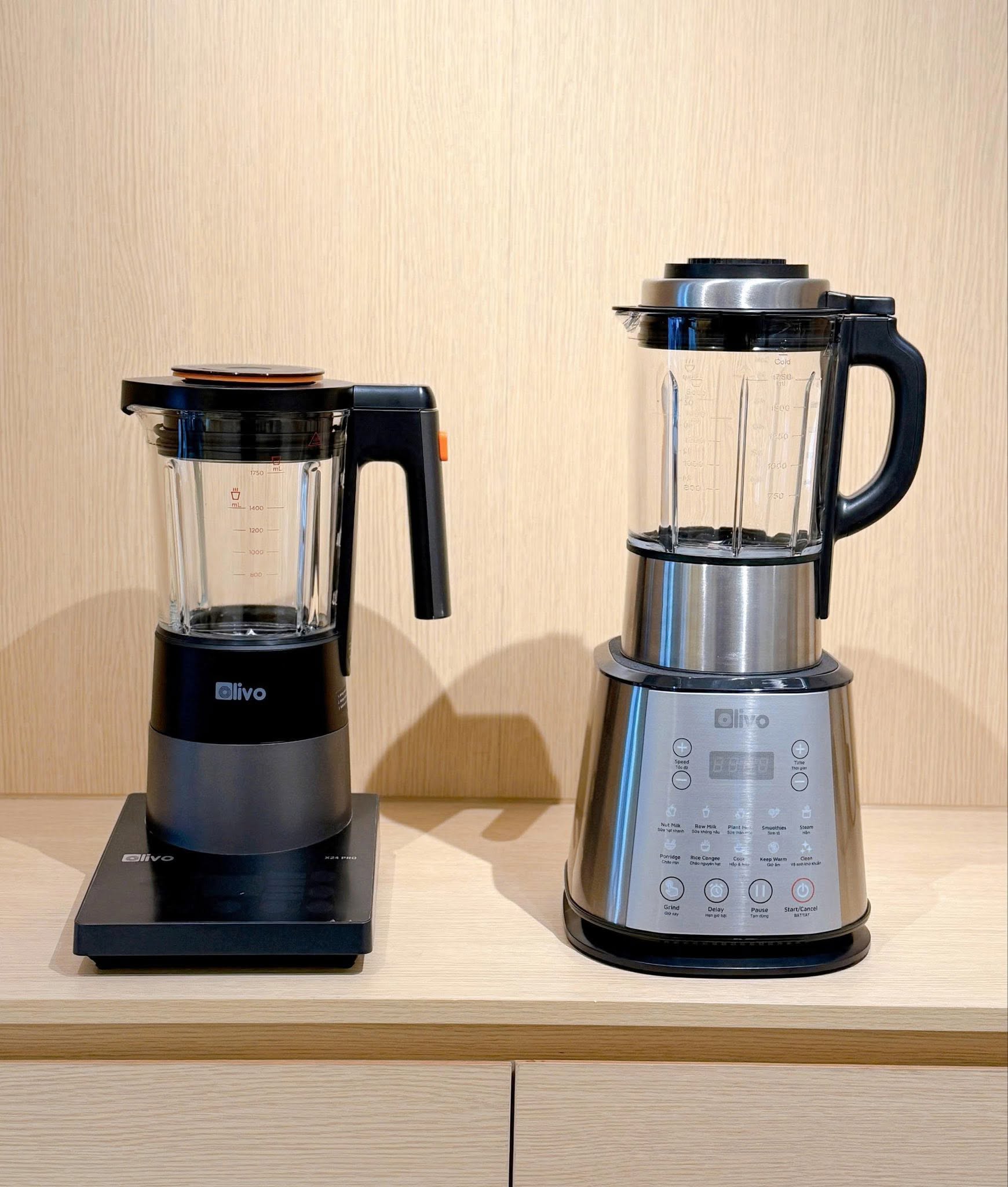 máy làm sữa hạt olivo có tốt không