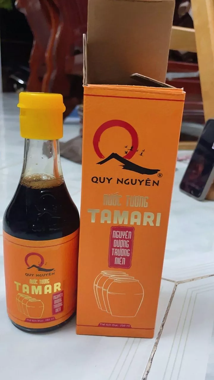 nước tương tamari thầy tuệ hải