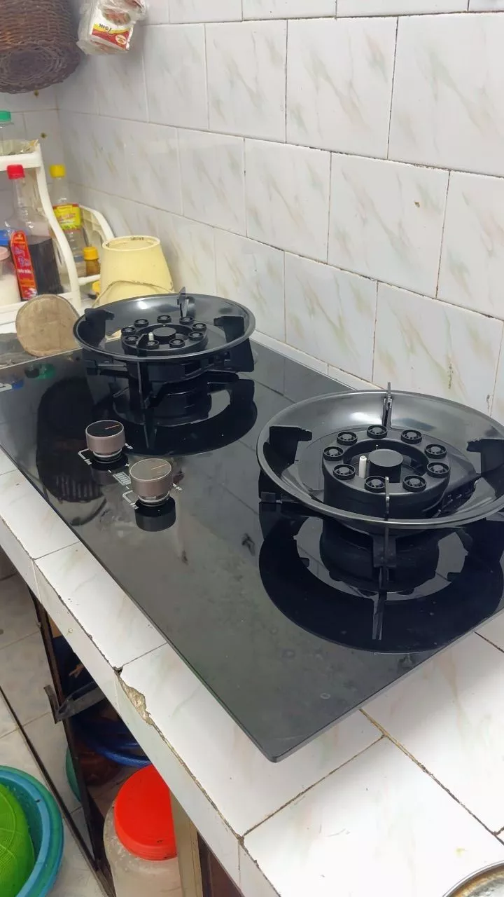 Bếp Gas Âm Đôi Lật Cao Cấp 10 Đầu Đốt GZ59