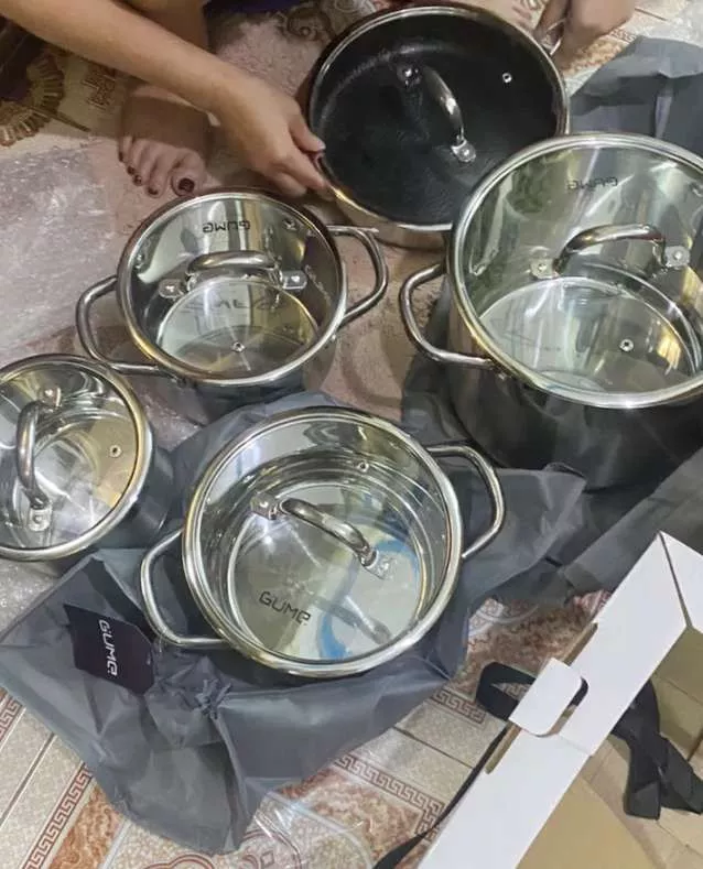Bộ nồi inox Gume
