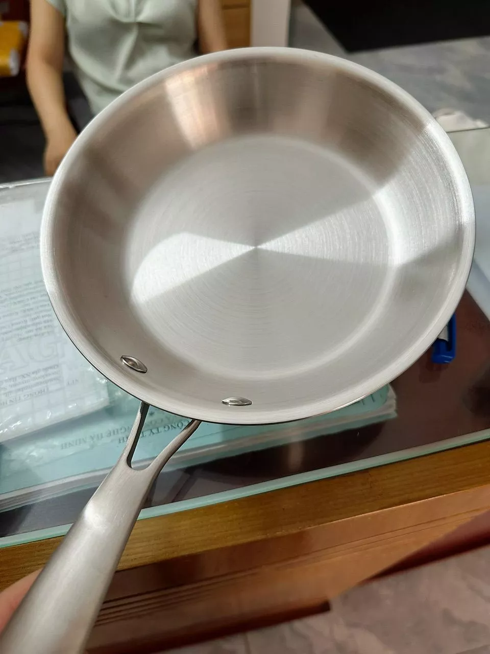 cách sử dụng chảo inox mới mua về
