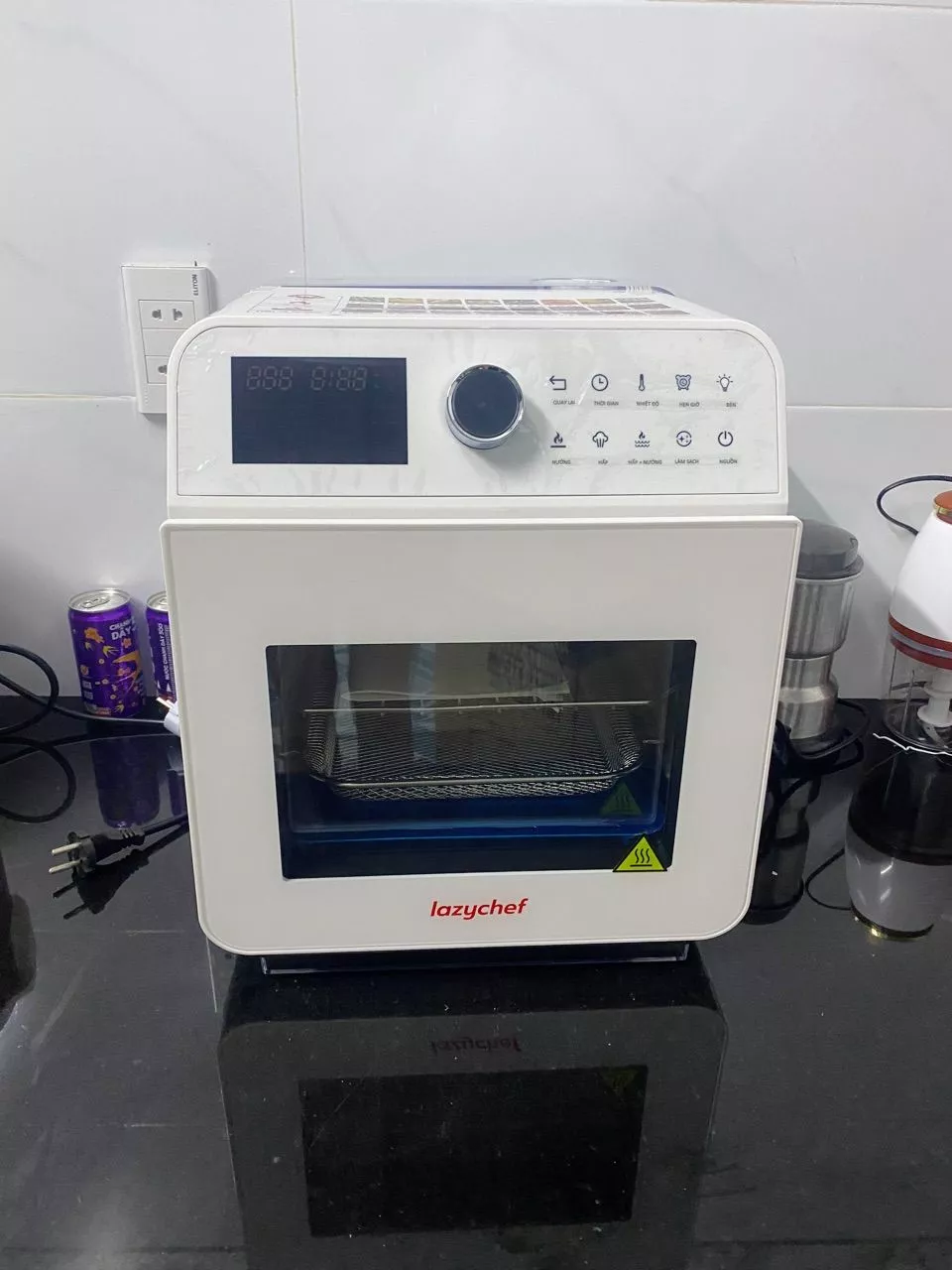 nồi chiên hơi nước lazychef có tốt không