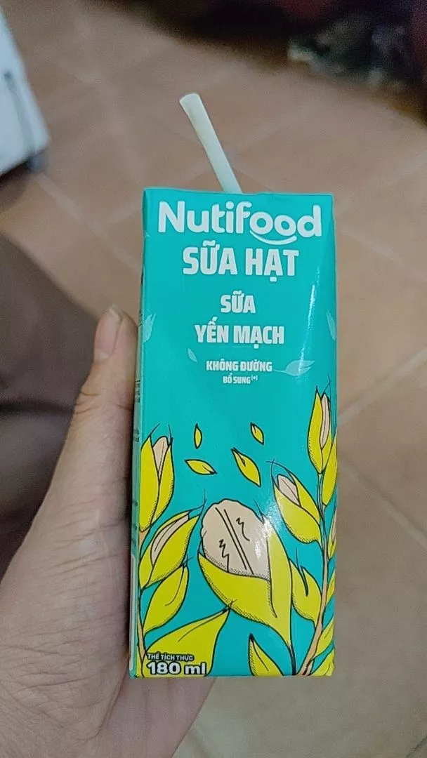 Sữa Yến Mạch Nutifood Không Đường